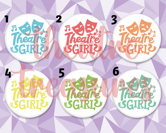 Theatre Girl Magnet | Handmade Musical Theatre Gift