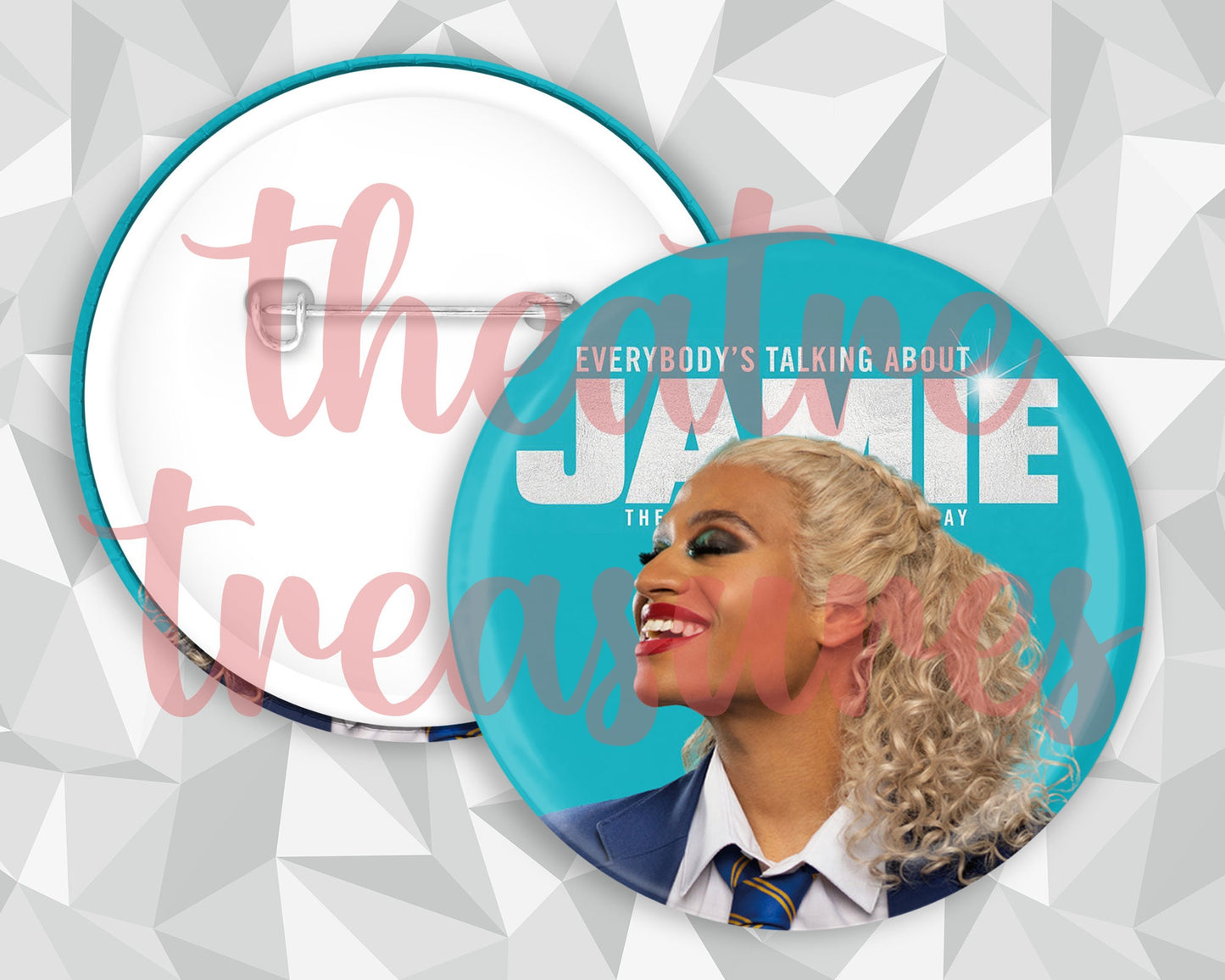 Everybody's Talking About Jamie, Ivano Turco, Badge | Handmade Musical Theatre Gift