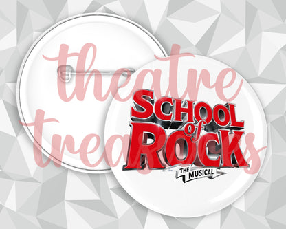 School of Rock Badge | Handmade Musical Theatre Gift