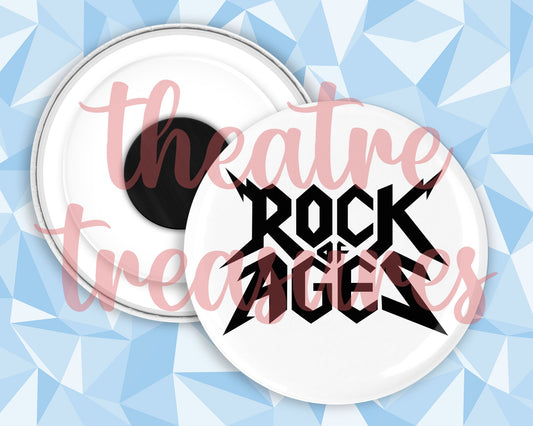 Rock of Ages Magnet | Handmade Musical Theatre Gift