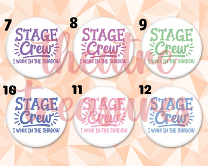 Stage Crew in the Shadow Magnet | Handmade Musical Theatre Gift