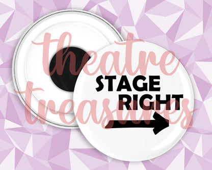 Stage Right Magnet | Handmade Musical Theatre Gift