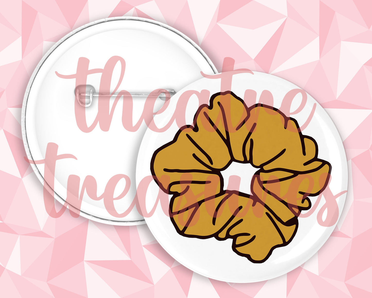 Hamilton, Scrunchie Badge | Handmade Musical Theatre Gift