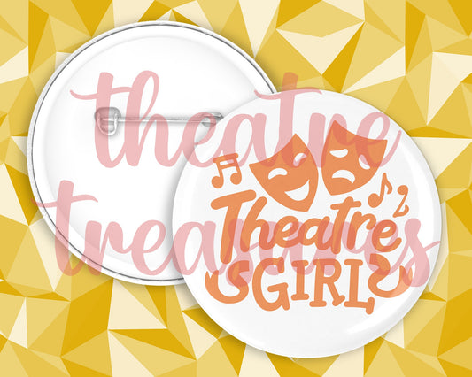 Theatre Girl Badge | Handmade Musical Theatre Gift