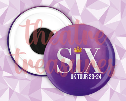 UK TOUR Six Magnet | Handmade Musical Theatre Gift
