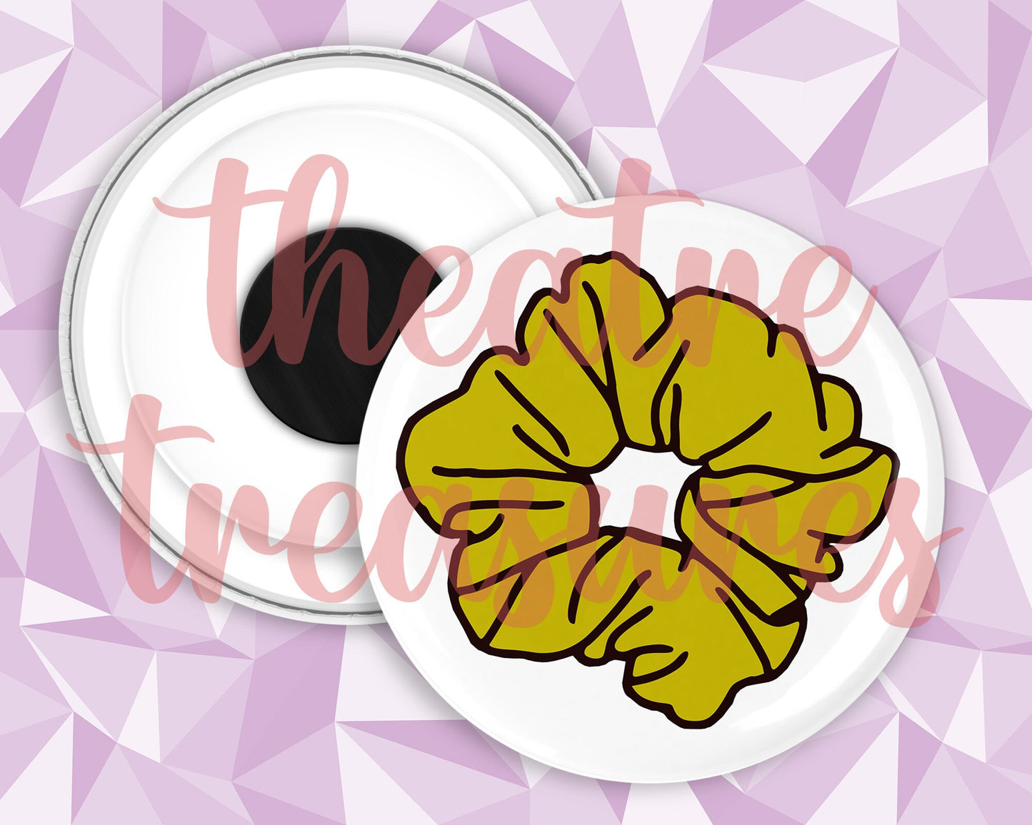 Six the Musical, Catherine of Aragon, Scrunchie Magnet | Handmade Musical Theatre Gift