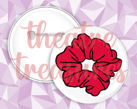 Heathers, Heather Chandler, Scrunchie Badge | Handmade Musical Theatre Gift