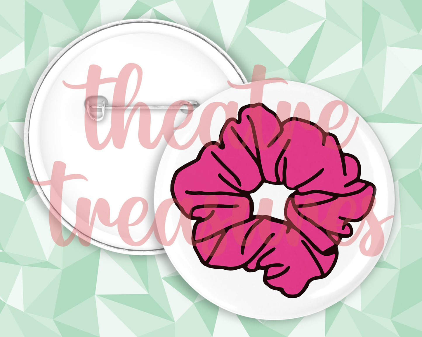 Six the Musical, Katherine Howard, Scrunchie Badge | Handmade Musical Theatre Gift
