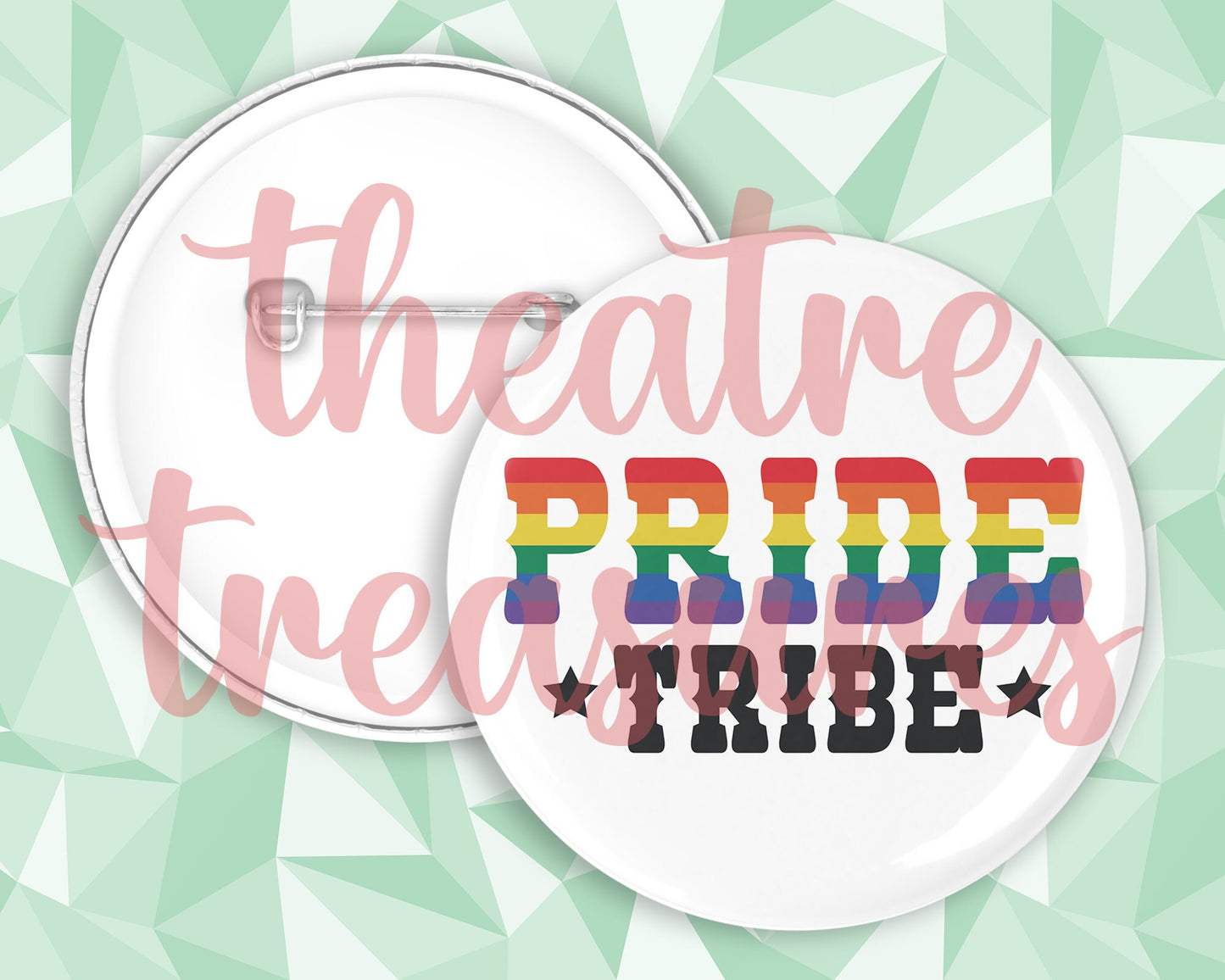 Pride Tribe Badge | Handmade Pride Gift