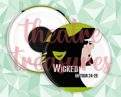 UK TOUR Wicked Magnet | Handmade Musical Theatre Gift
