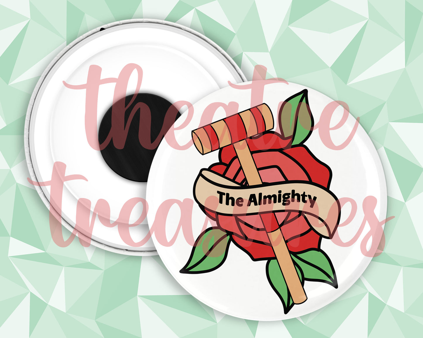 Heather Chandler - The Almighty, Magnet | Handmade Musical Theatre Gift