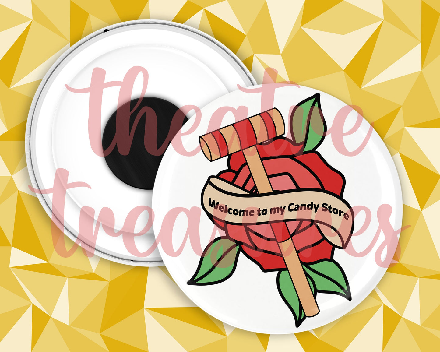 Heather Chandler - Welcome to my Candy Store, Magnet | Handmade Musical Theatre Gift