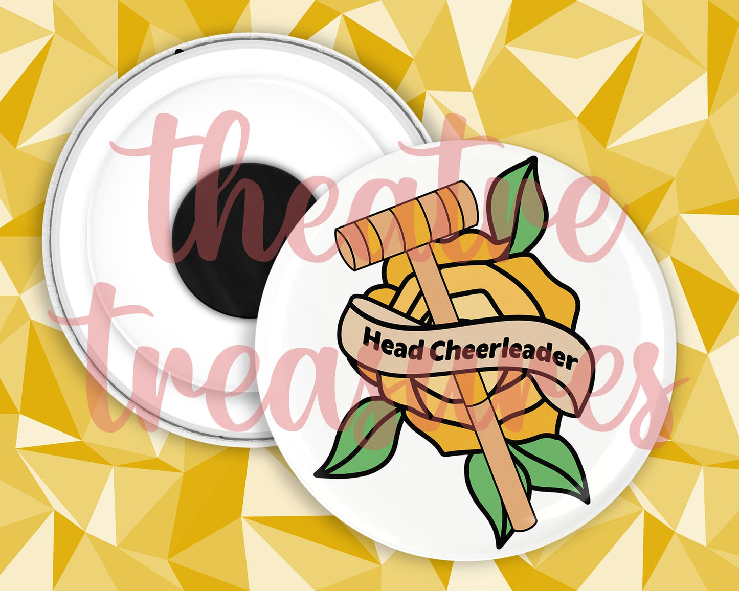 Heather McNamara - Head Cheerleader, Magnet | Handmade Musical Theatre Gift