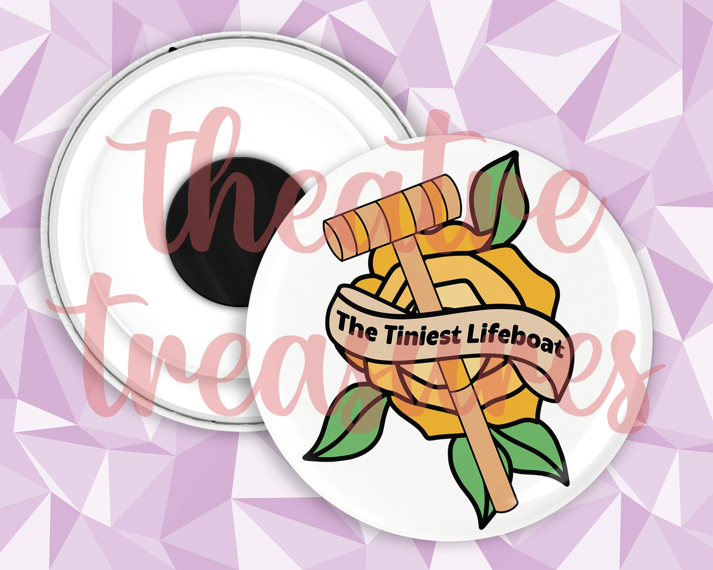 Heather McNamara - The Tiniest Lifeboat, Magnet | Handmade Musical Theatre Gift