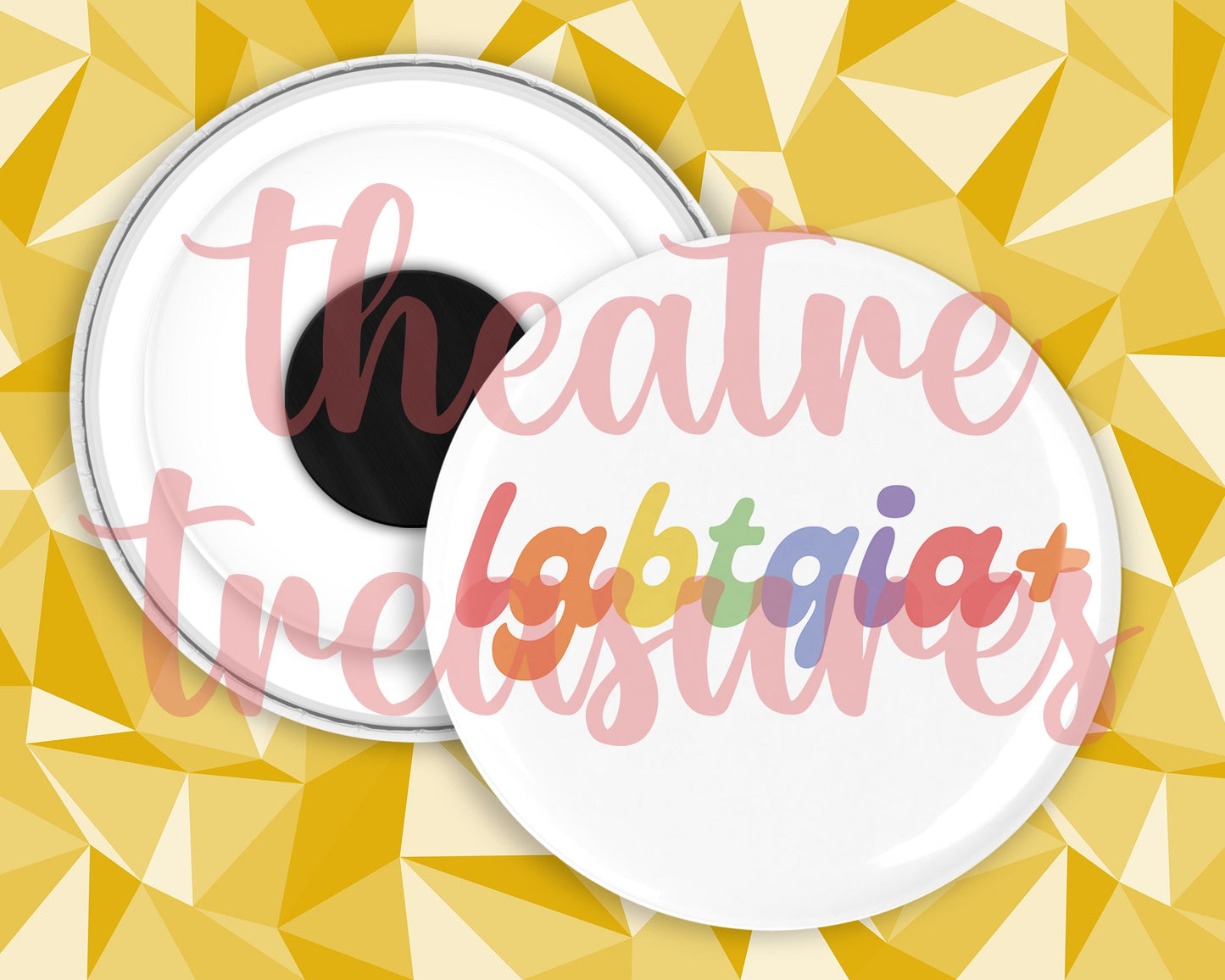 LGBTQIA+ Magnet | Handmade Pride Gift
