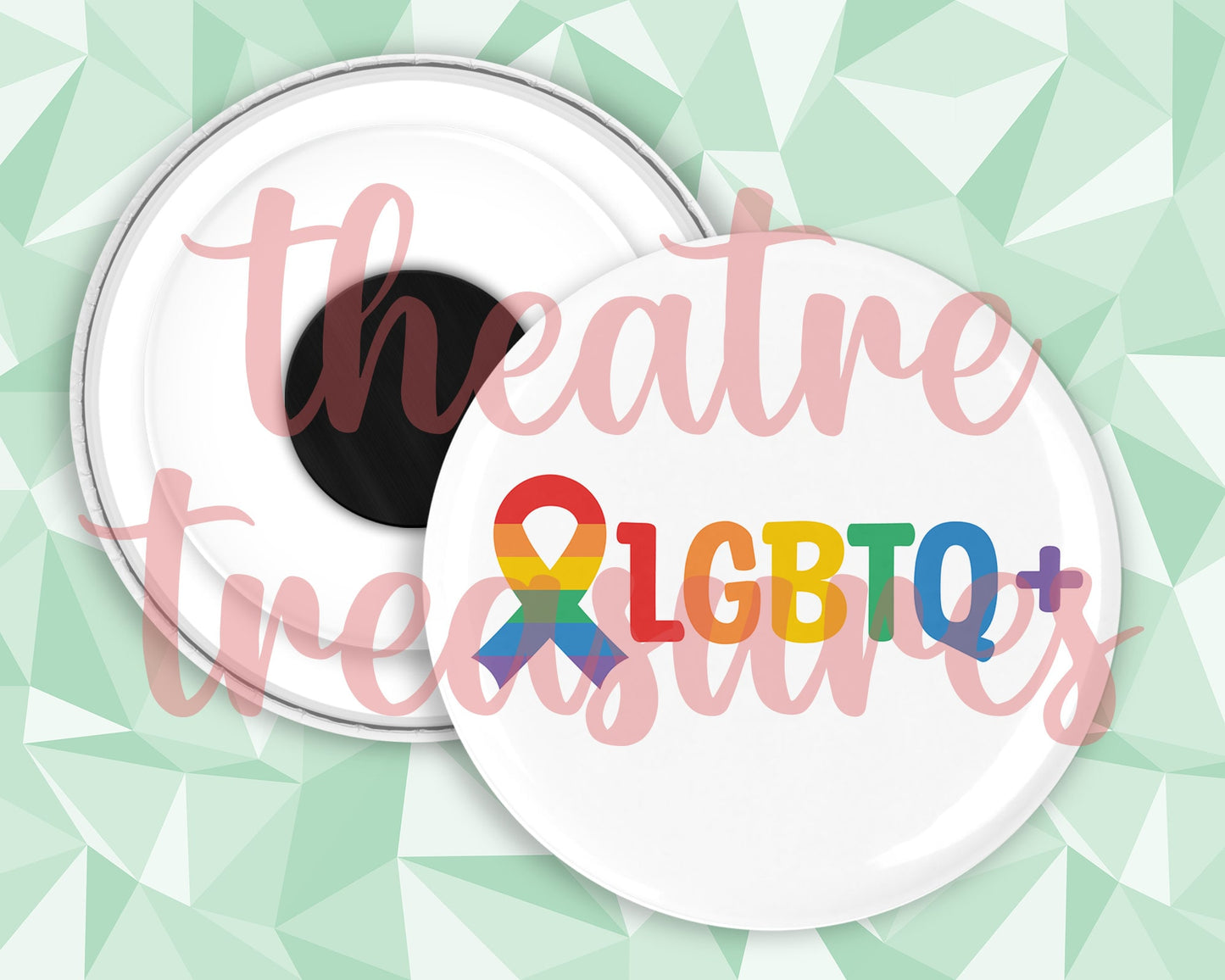 LGBTQ+ Magnet | Handmade Pride Gift
