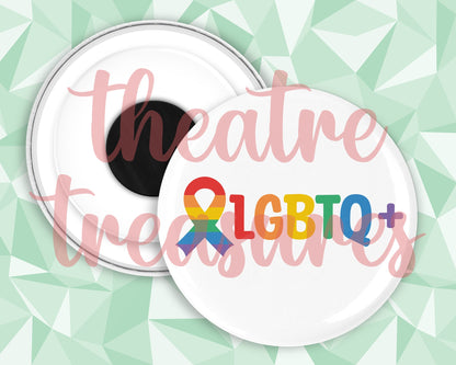 LGBTQ+ Magnet | Handmade Pride Gift