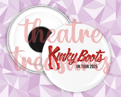 UK Tour Kinky Boots Magnet | Handmade Musical Theatre Gift