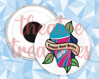 JD - Freeze Your Brain, Magnet | Handmade Musical Theatre Gift