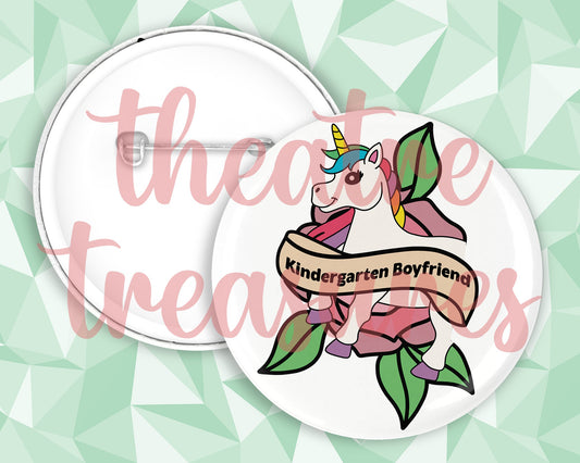 Martha - Kindergarten Boyfriend, Badge | Handmade Musical Theatre Gift