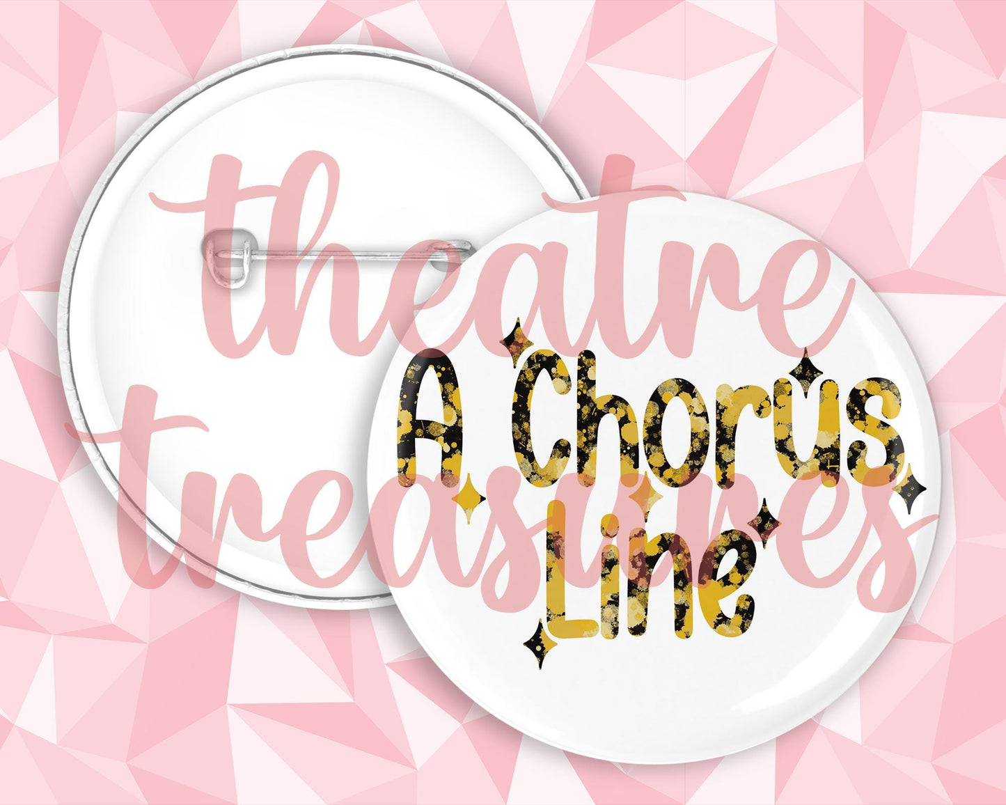 A Chorus Line Badge | Handmade Musical Theatre Gift