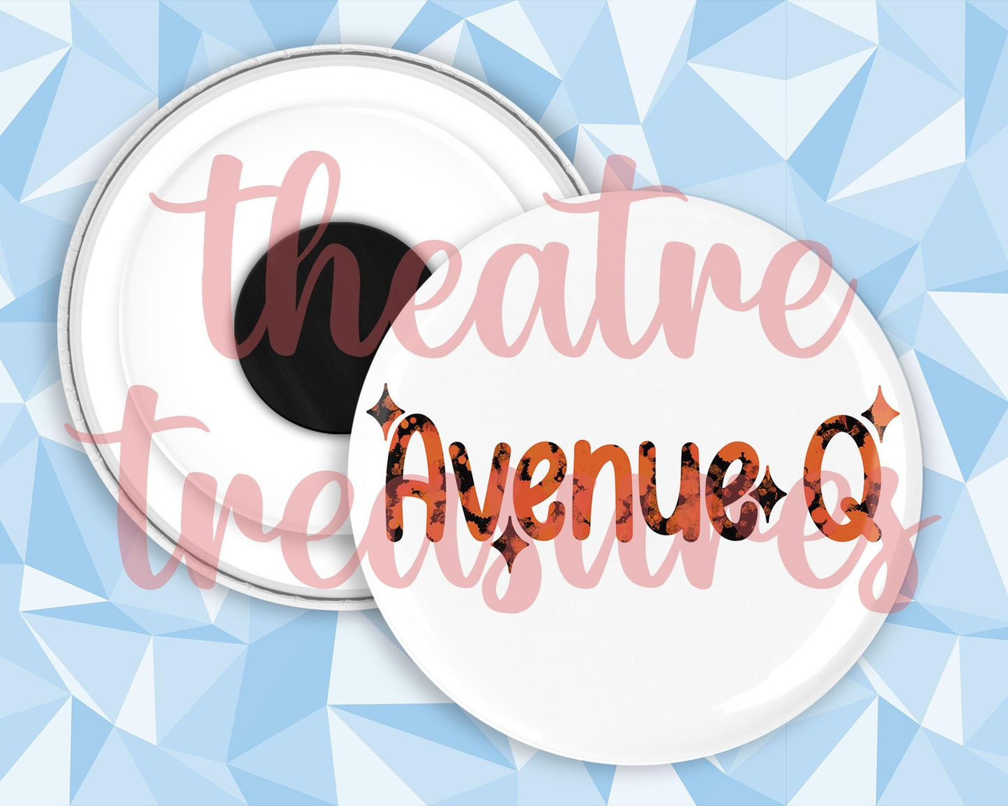 Avenue Q Magnet | Handmade Musical Theatre Gift