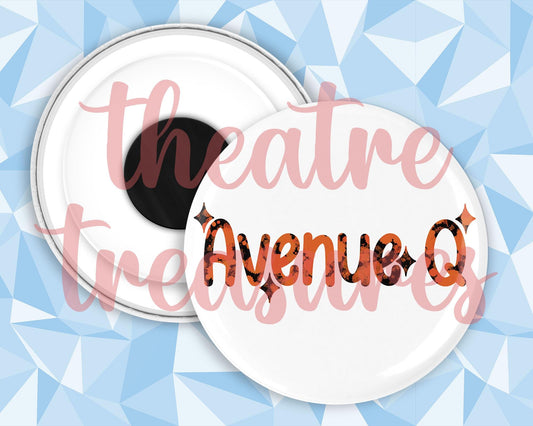 Avenue Q Magnet | Handmade Musical Theatre Gift