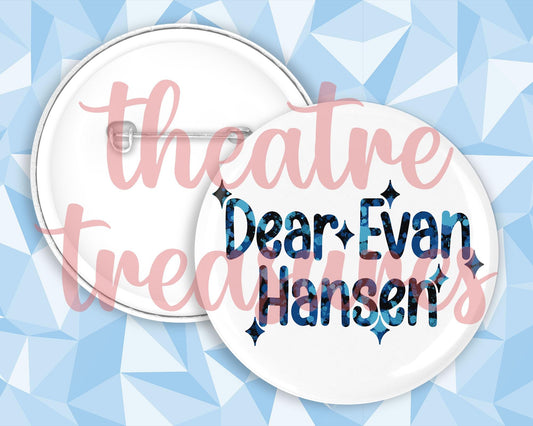 Dear Evan Hansen Badge | Handmade Musical Theatre Gift