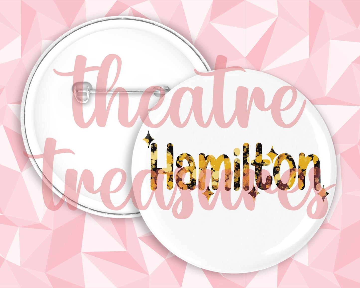 Hamilton Badge | Handmade Musical Theatre Gift
