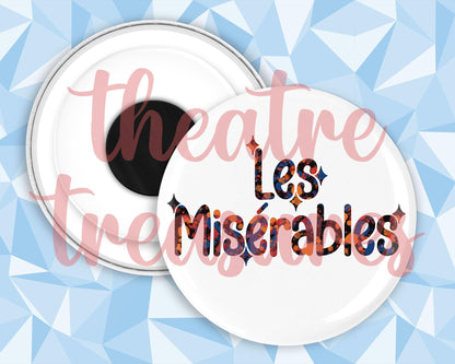 Les Miserables Magnet | Handmade Musical Theatre Gift