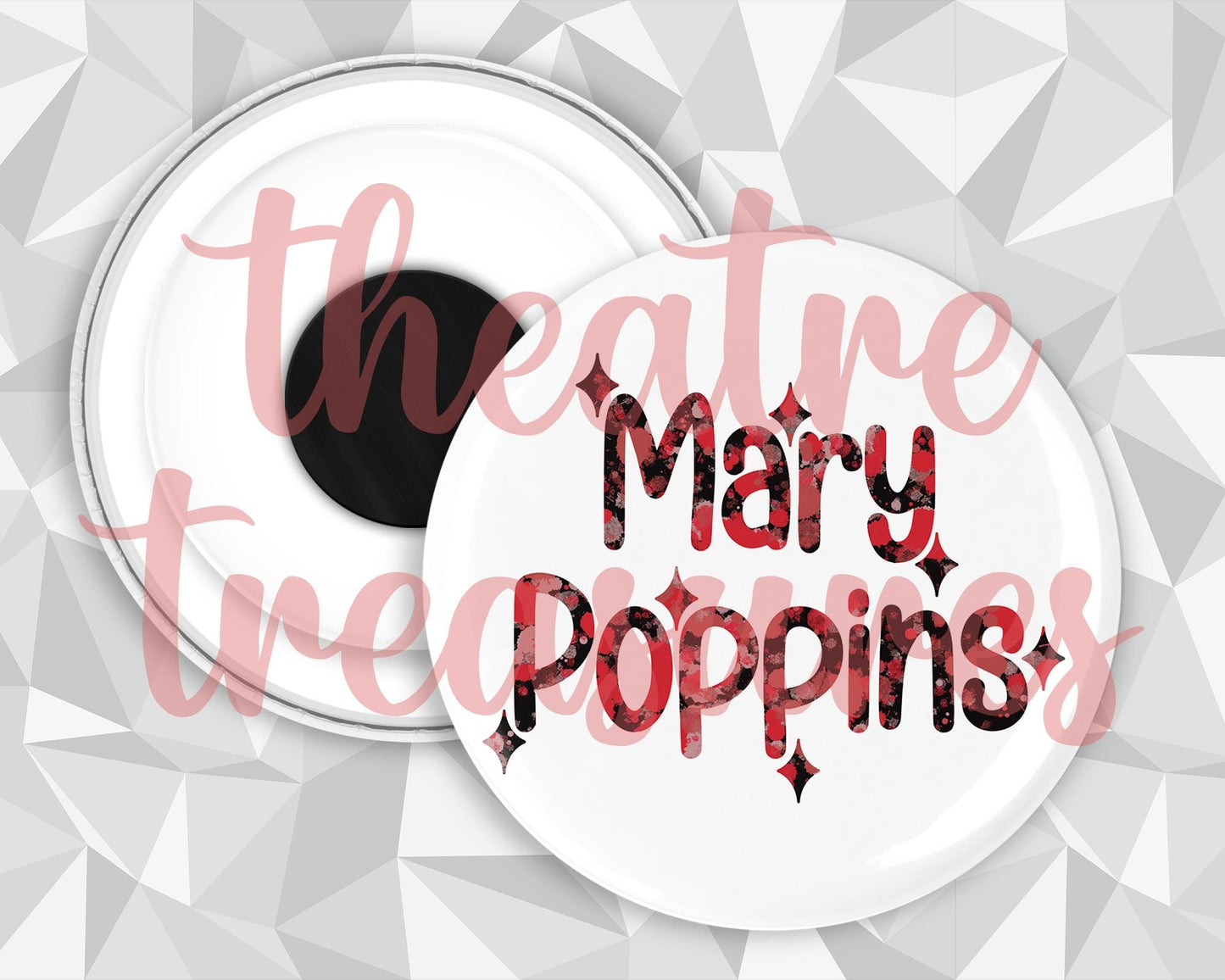 Mary Poppins Magnet | Handmade Musical Theatre Gift
