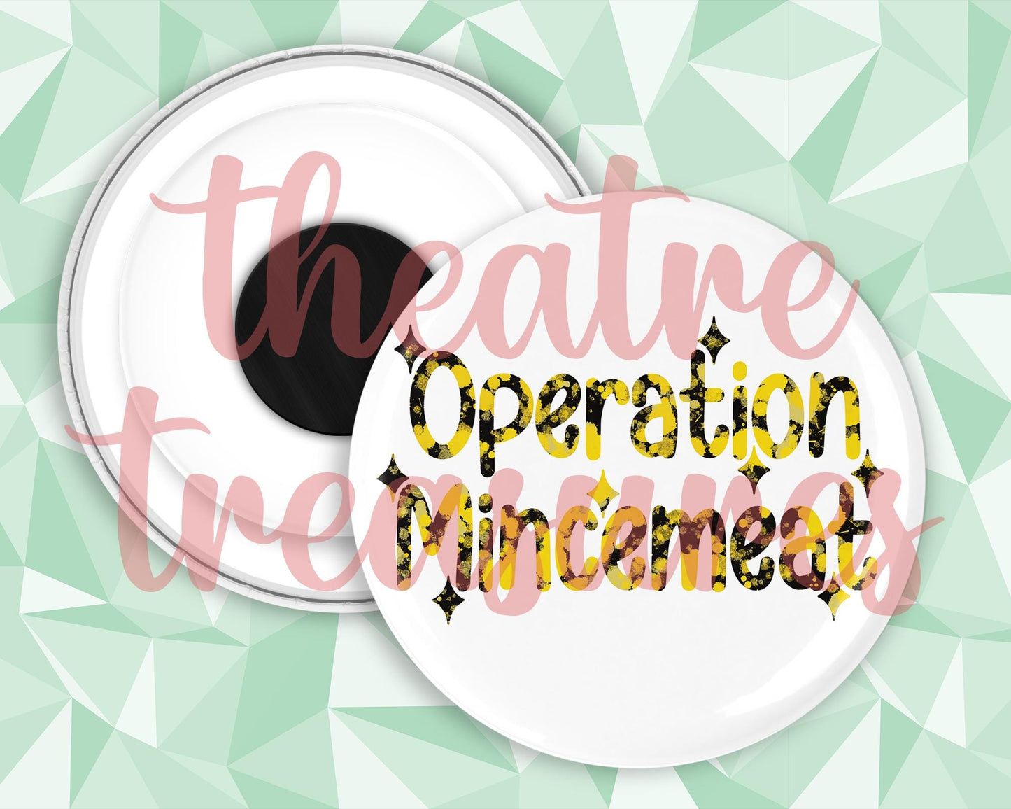 Operation Mincemeat Magnet | Handmade Musical Theatre Gift