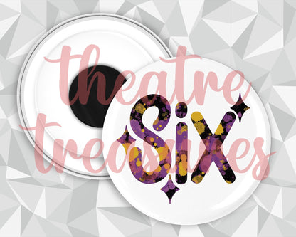 Six  Magnet | Handmade Musical Theatre Gift