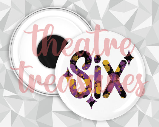 Six  Magnet | Handmade Musical Theatre Gift