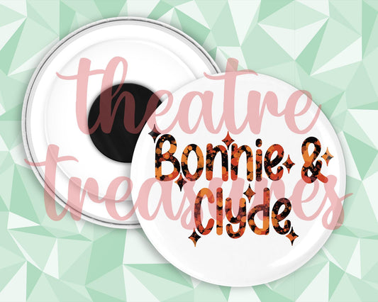 Bonnie and Clyde Magnet | Handmade Musical Theatre Gift