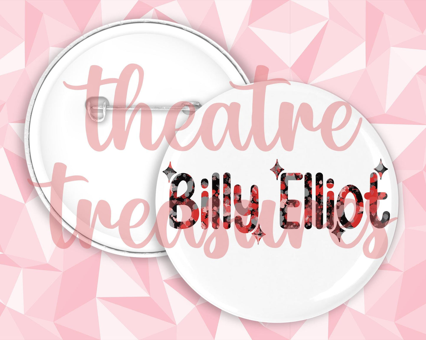 Billy Elliot Badge | Handmade Musical Theatre Gift