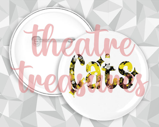 Cats Badge | Handmade Musical Theatre Gift