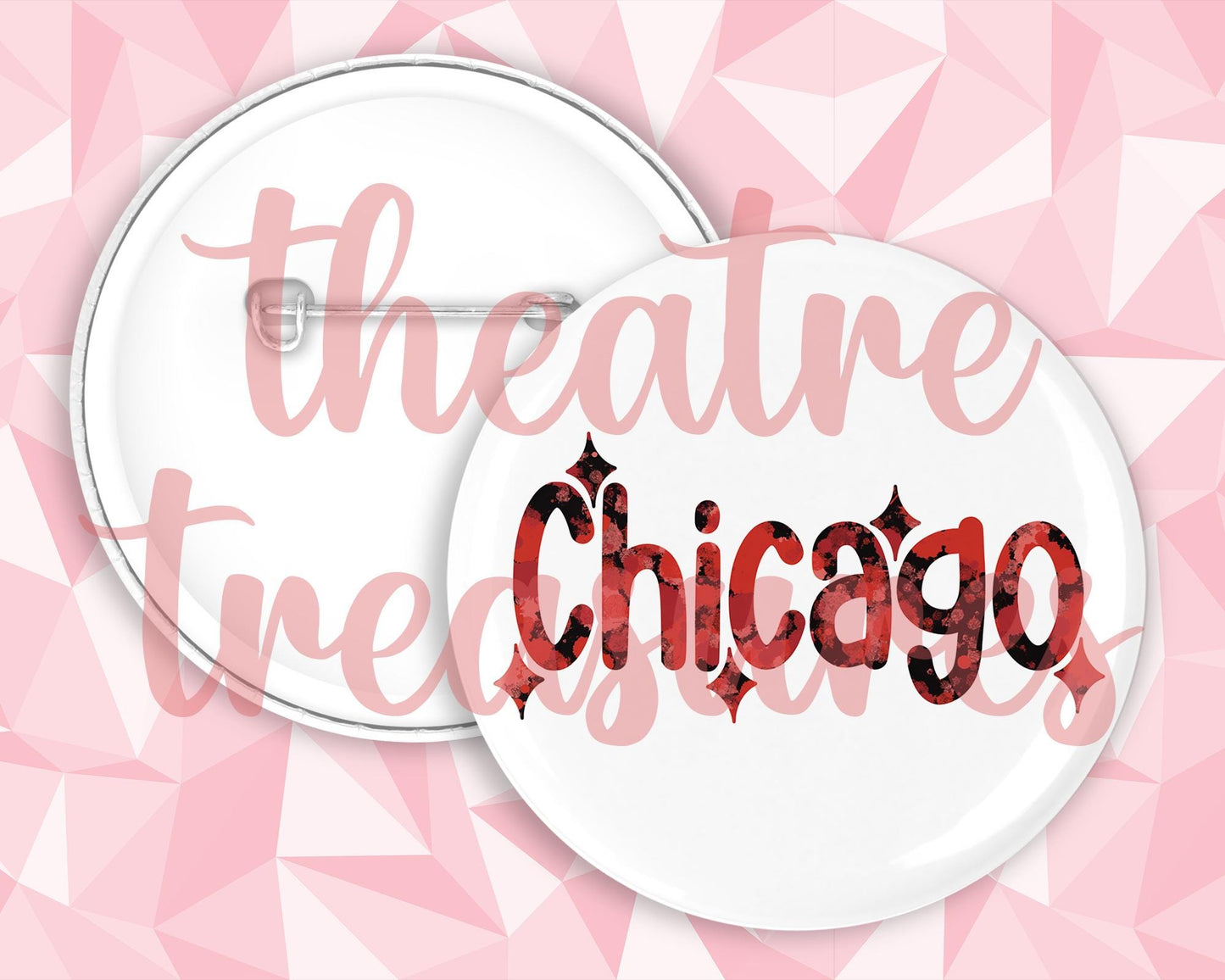 Chicago Badge | Handmade Musical Theatre Gift