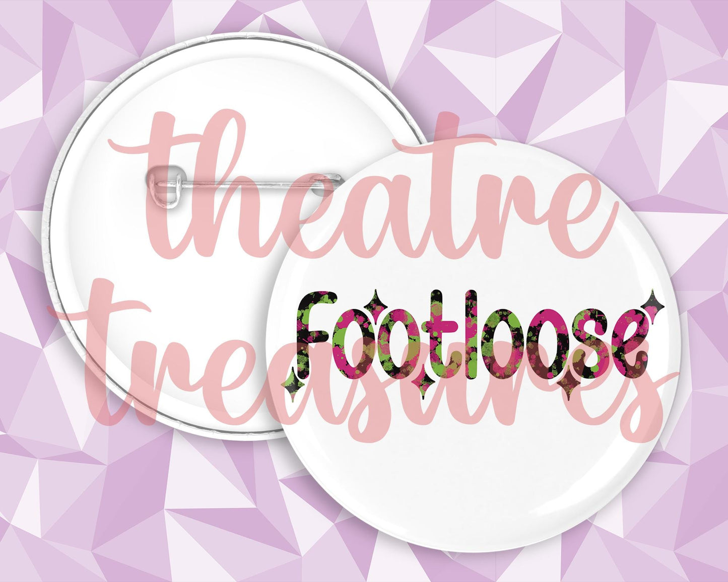 Footloose Badge | Handmade Musical Theatre Gift