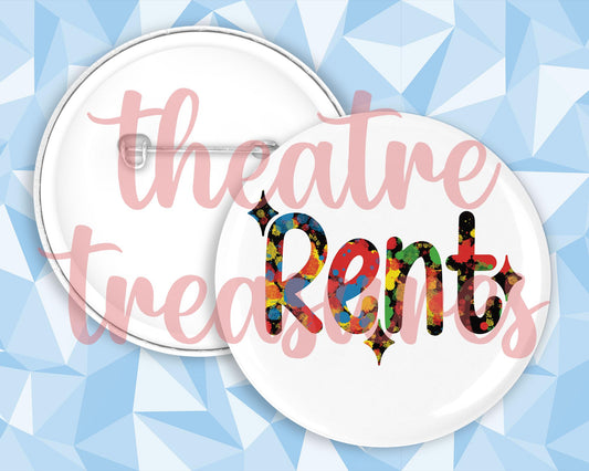 Rent Badge | Handmade Musical Theatre Gift