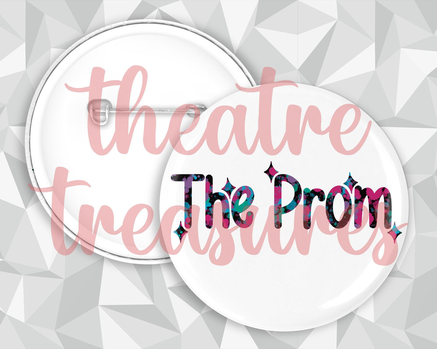 The Prom Badge | Handmade Musical Theatre Gift