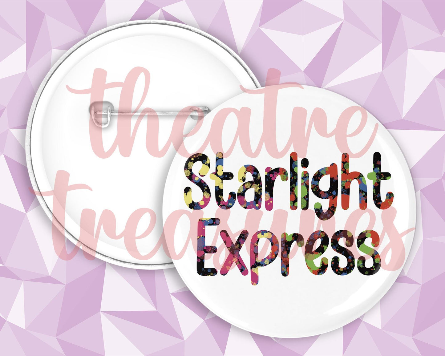 Starlight Express Badge | Handmade Musical Theatre Gift