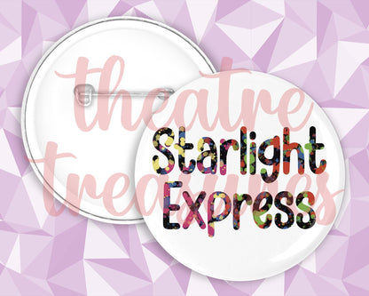 Starlight Express Badge | Handmade Musical Theatre Gift
