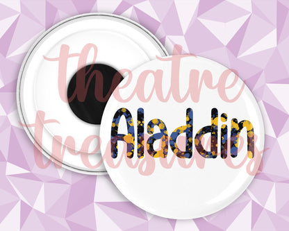 Aladdin Magnet | Handmade Panto Musical Theatre Gift