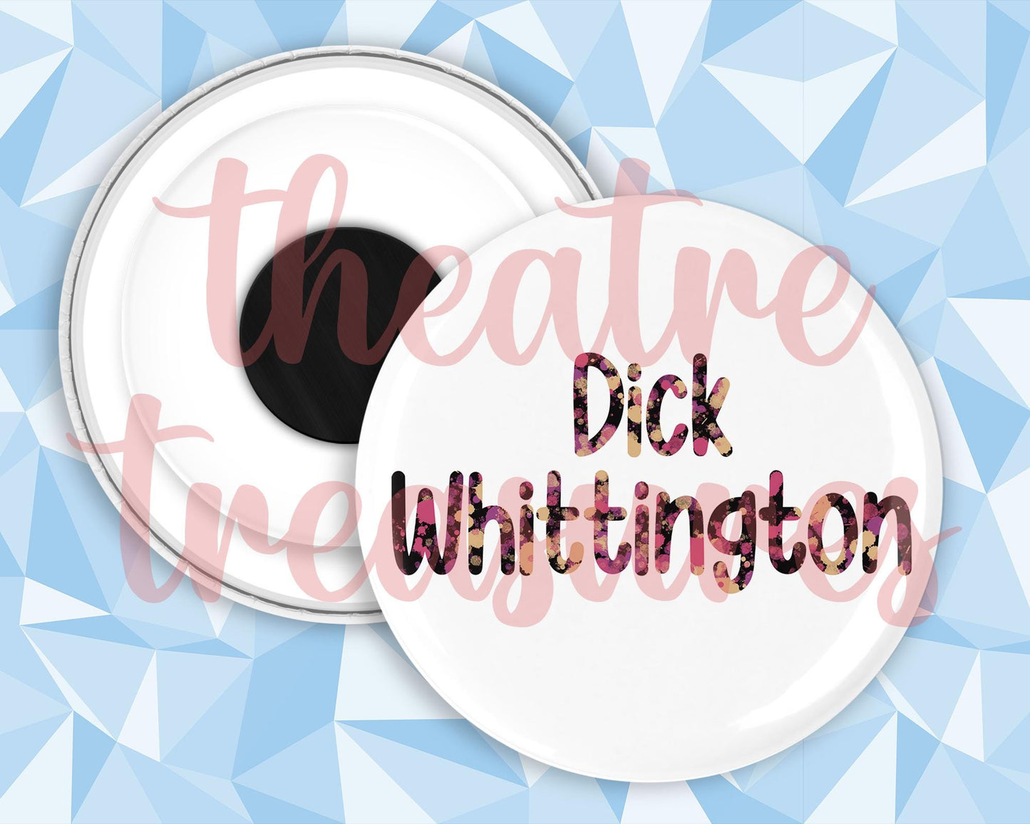 Dick Whittington Magnet | Handmade Panto Musical Theatre Gift