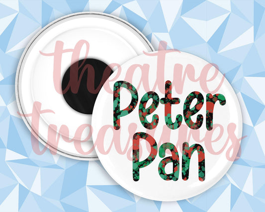 Peter Pan Magnet | Handmade Panto Musical Theatre Gift