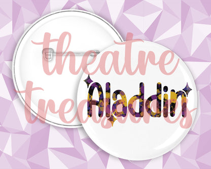 Aladdin Badge | Handmade Musical Theatre Gift