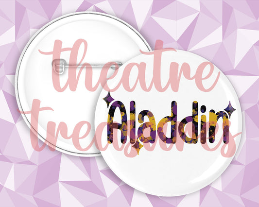 Aladdin Badge | Handmade Musical Theatre Gift