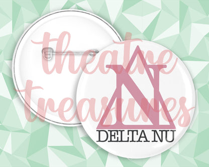 Legally Blonde, Delta Nu, Badge | Handmade Musical Theatre Gift