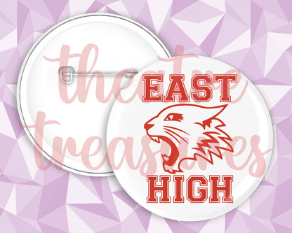 East High Badge | Handmade Musical Theatre Gift